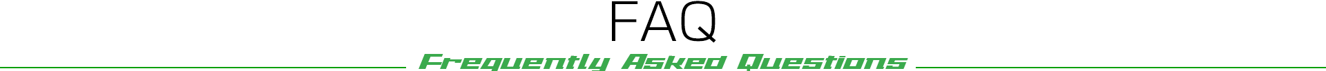 FAQ